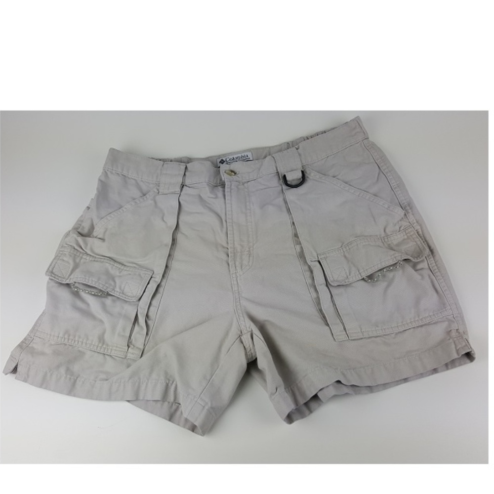 Columbia PFG Hiking Outdoor Tan Shorts XL Fishing